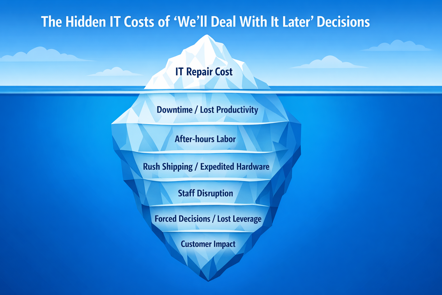 The Hidden IT Costs of “We’ll Deal With It Later” Decisions for Small Businesses