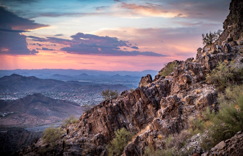 Phoenix Mountains Preserve. Image Credit: City of Phoenix Parks and Recreation.