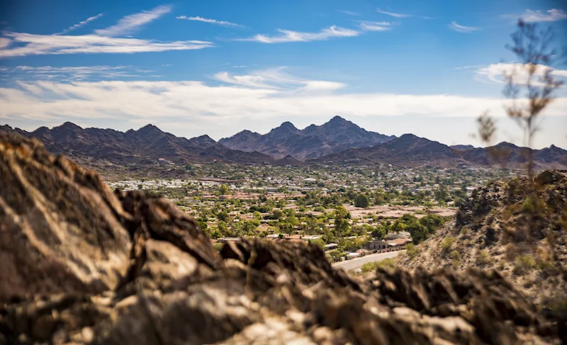 View from North Mountain. Image Credit: City of Phoenix Parks and Recreation.