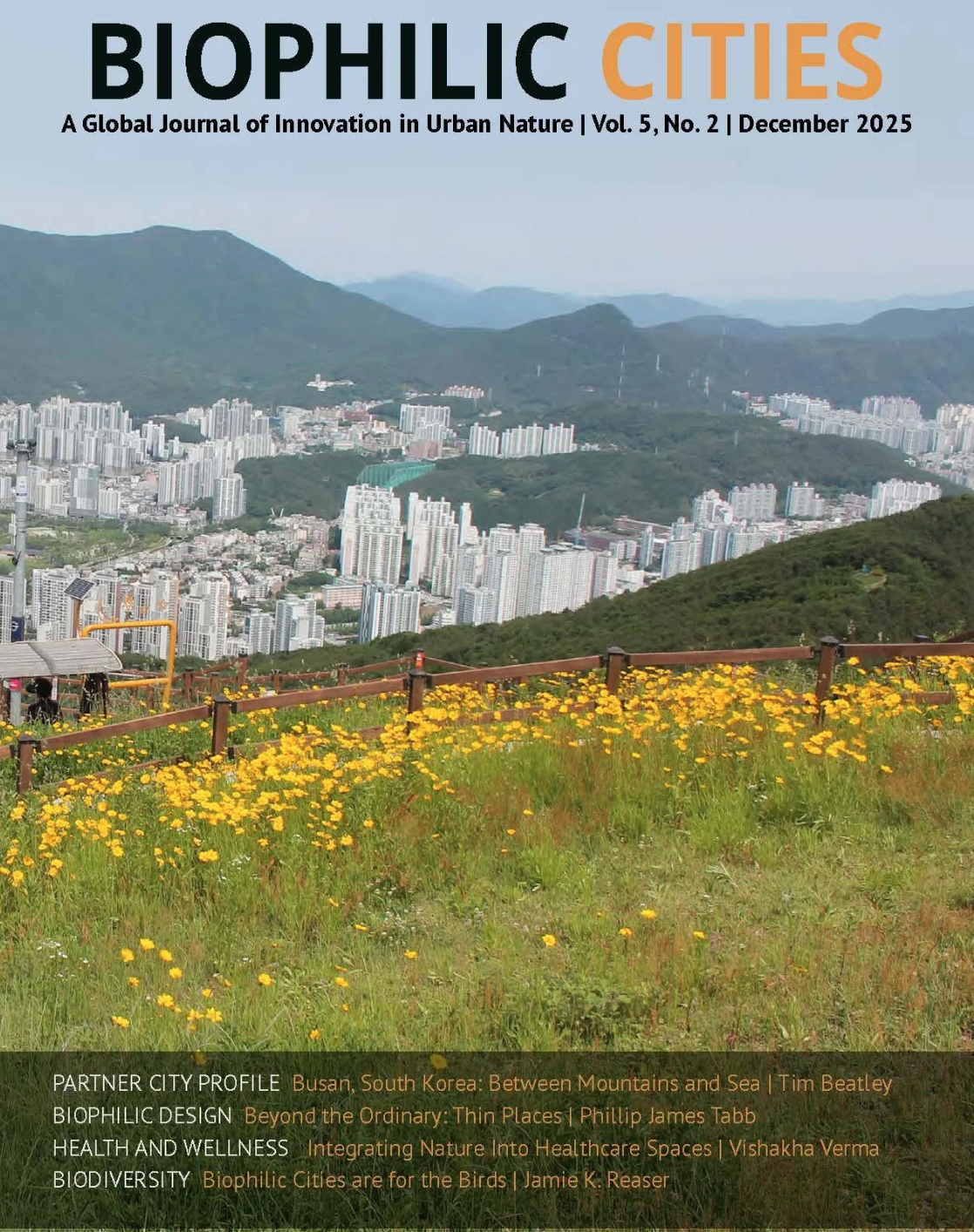 Biophilic Cities Journal, Vol. 5 No. 2