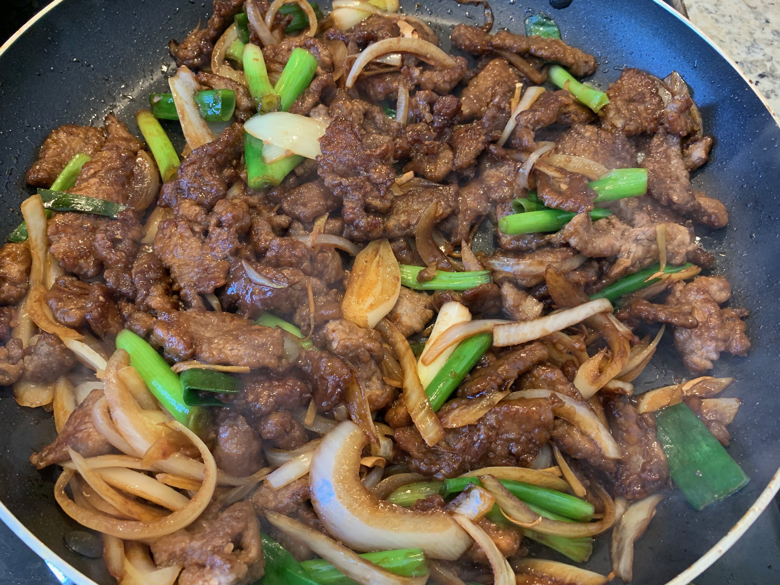 Beef with Scallion and Onion — Phase Changes