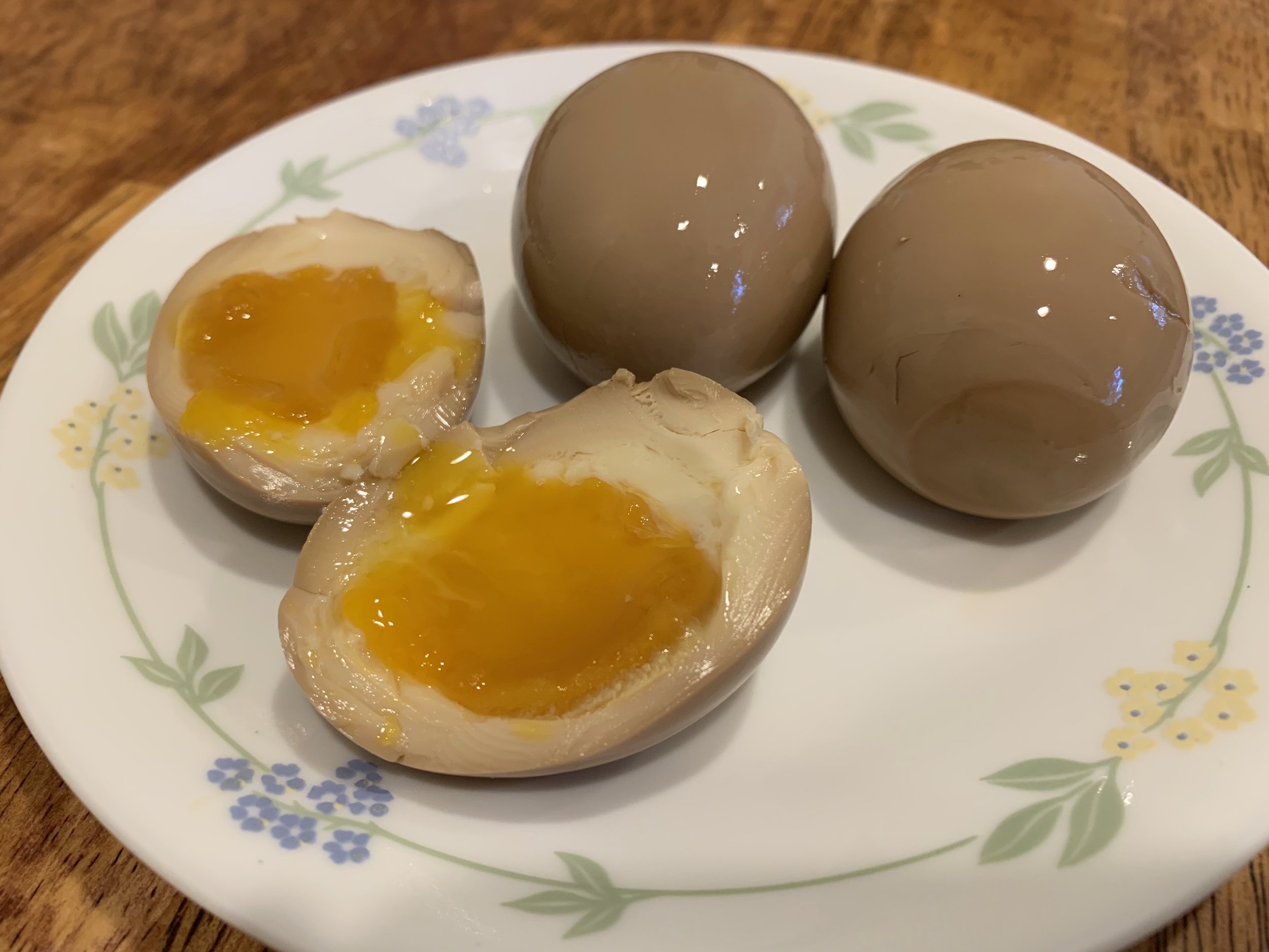 Soy Sauce Eggs — Phase Changes