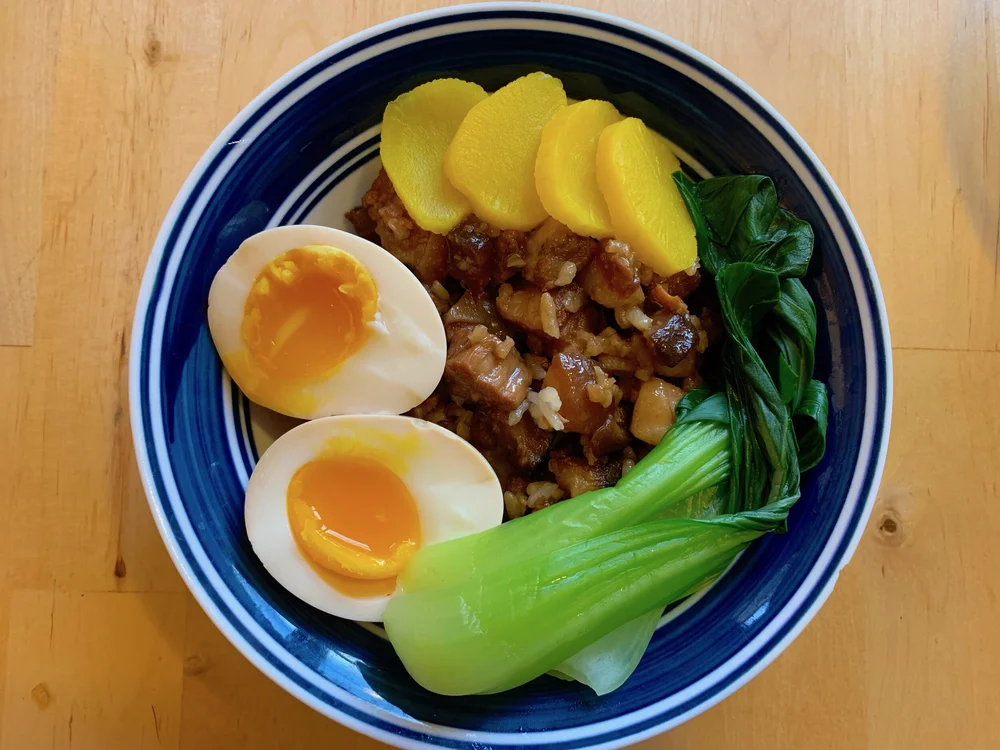 Taiwanese Braised Pork Phase Changes