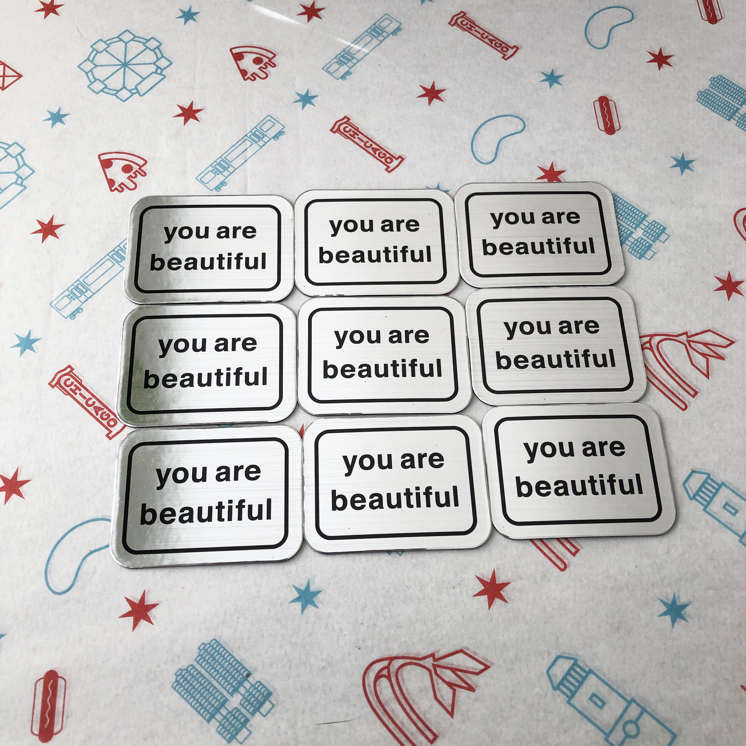 You Are Beautiful Magnets