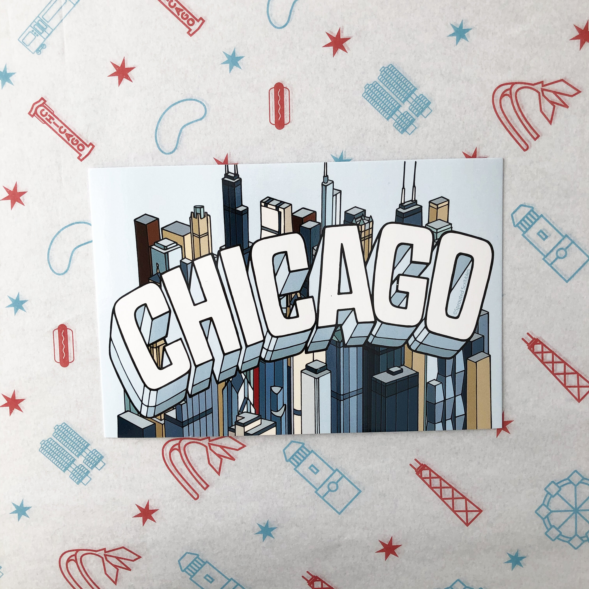 Chicago Post Card