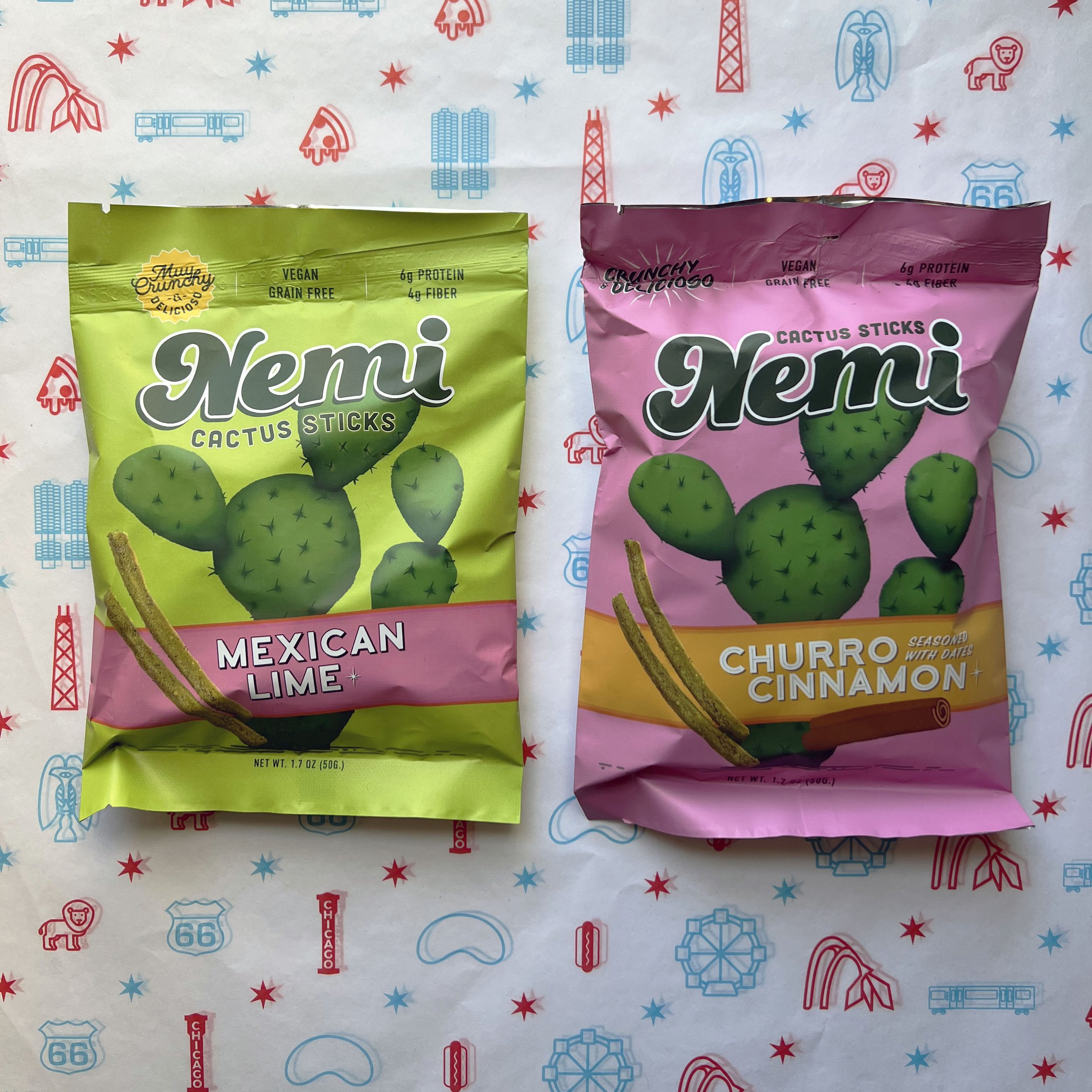 Nemi Snacks - Mexican Lime &amp; Churro Cinnamon