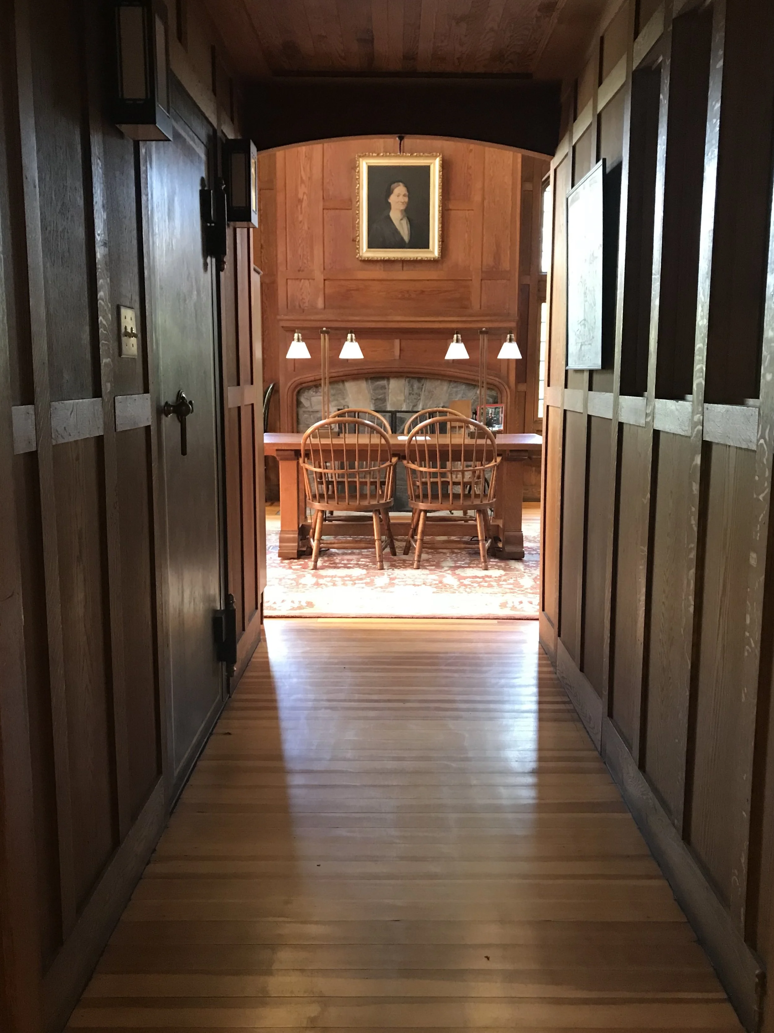 The Whitcomb Reading Room at the Bolton Public Library
