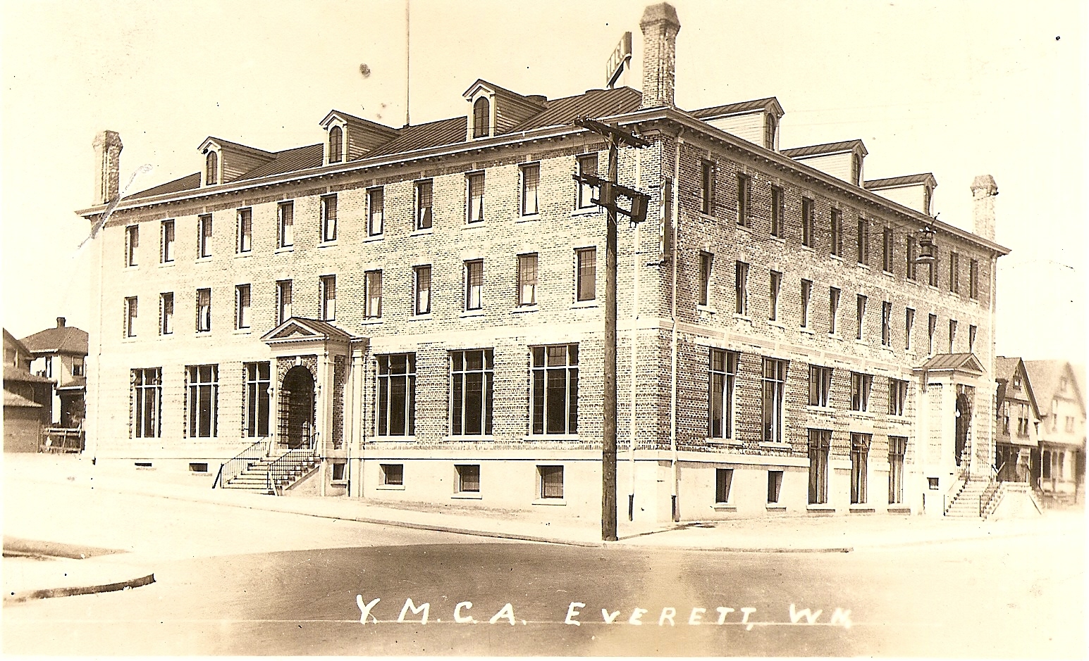 The exterior of the Everett YMCA