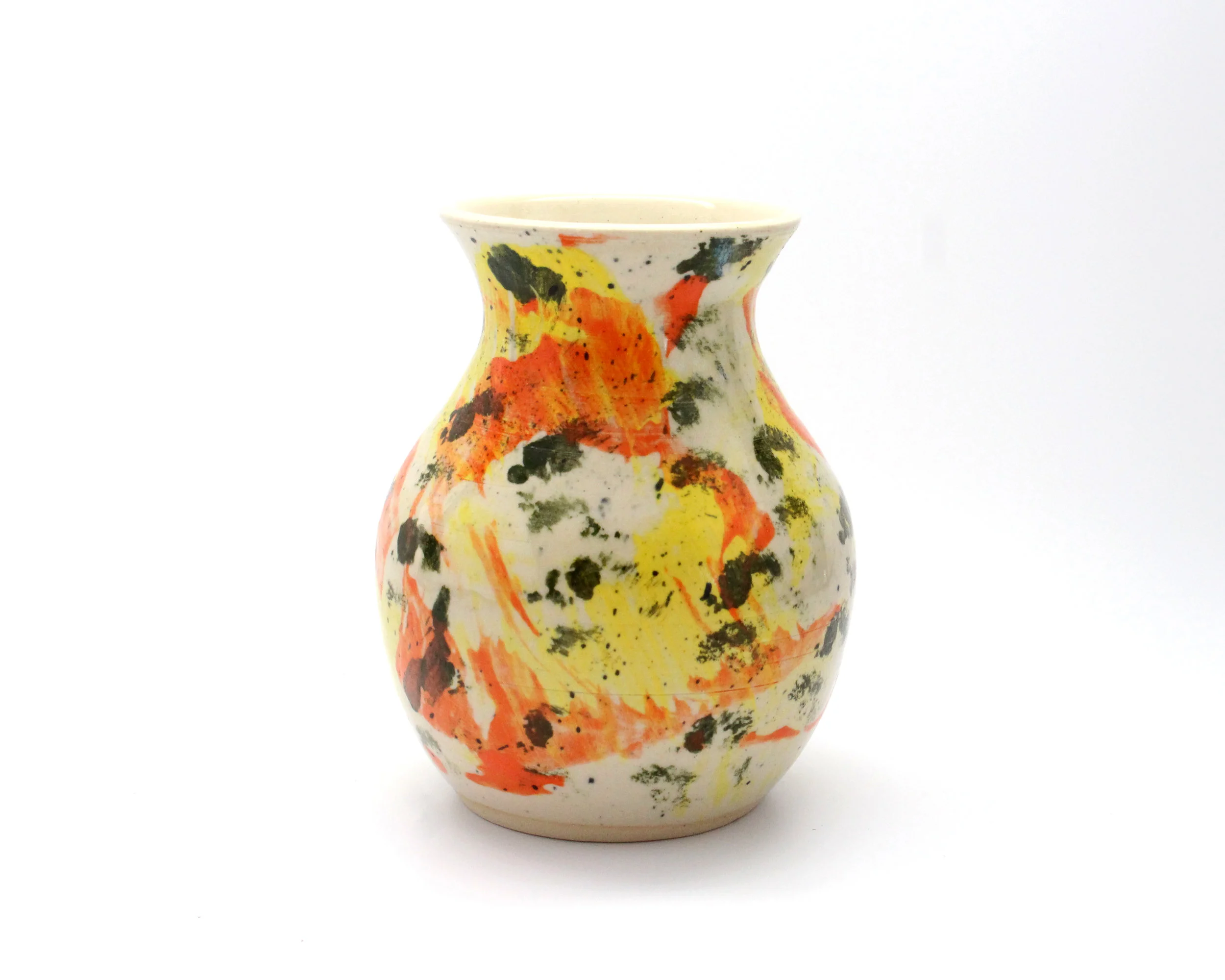 Flower Vase - Splatter