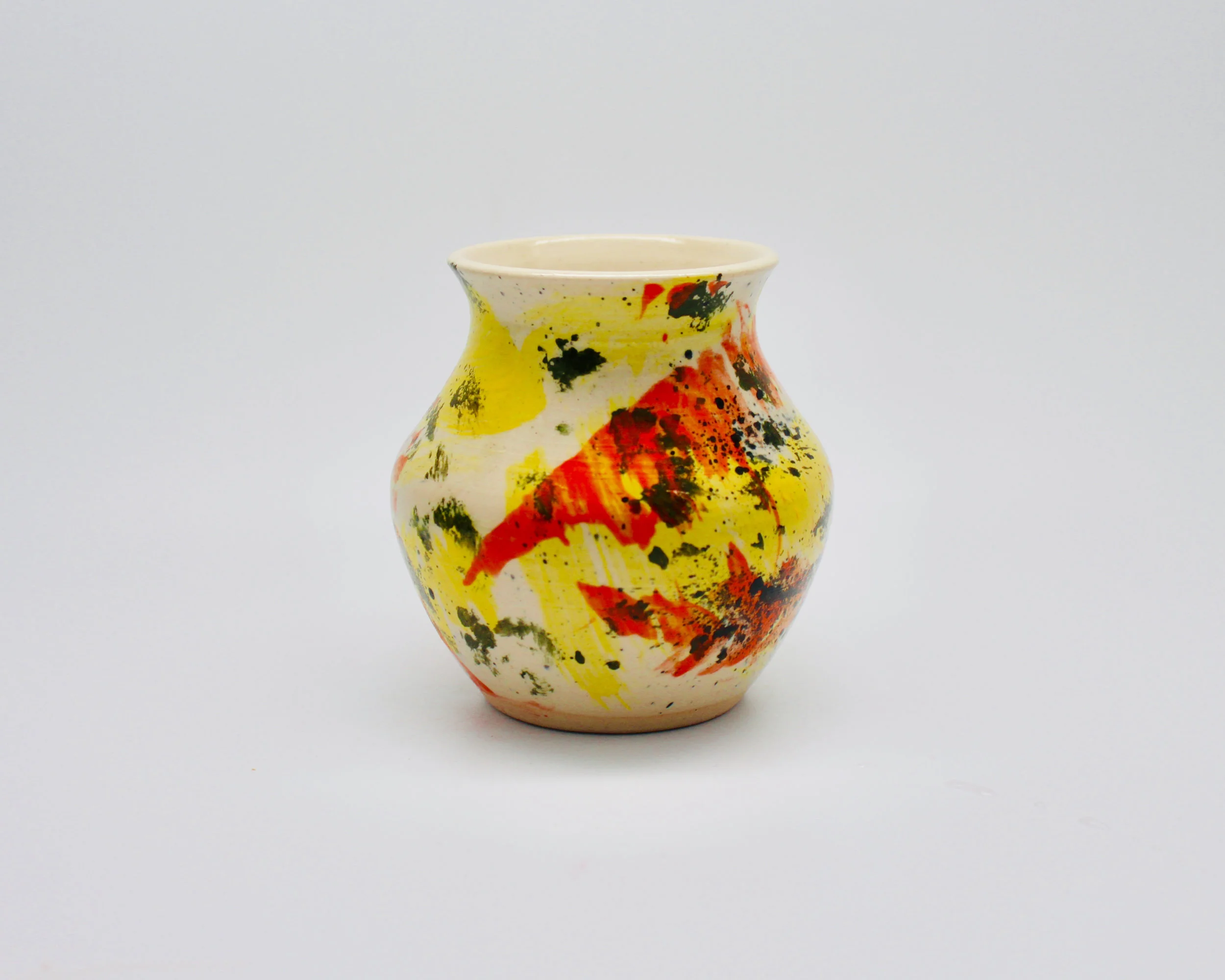 Flower Vase - Splatter