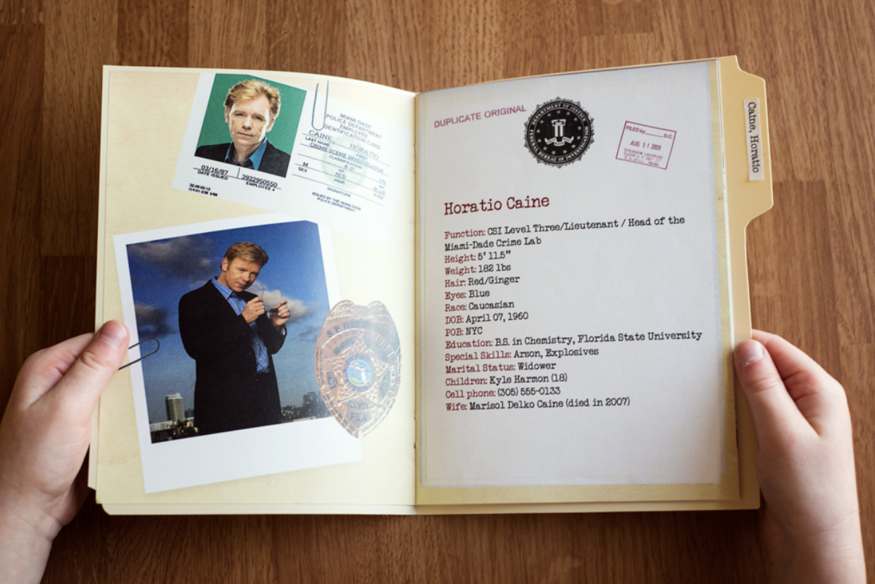 CSI: Miami Zine