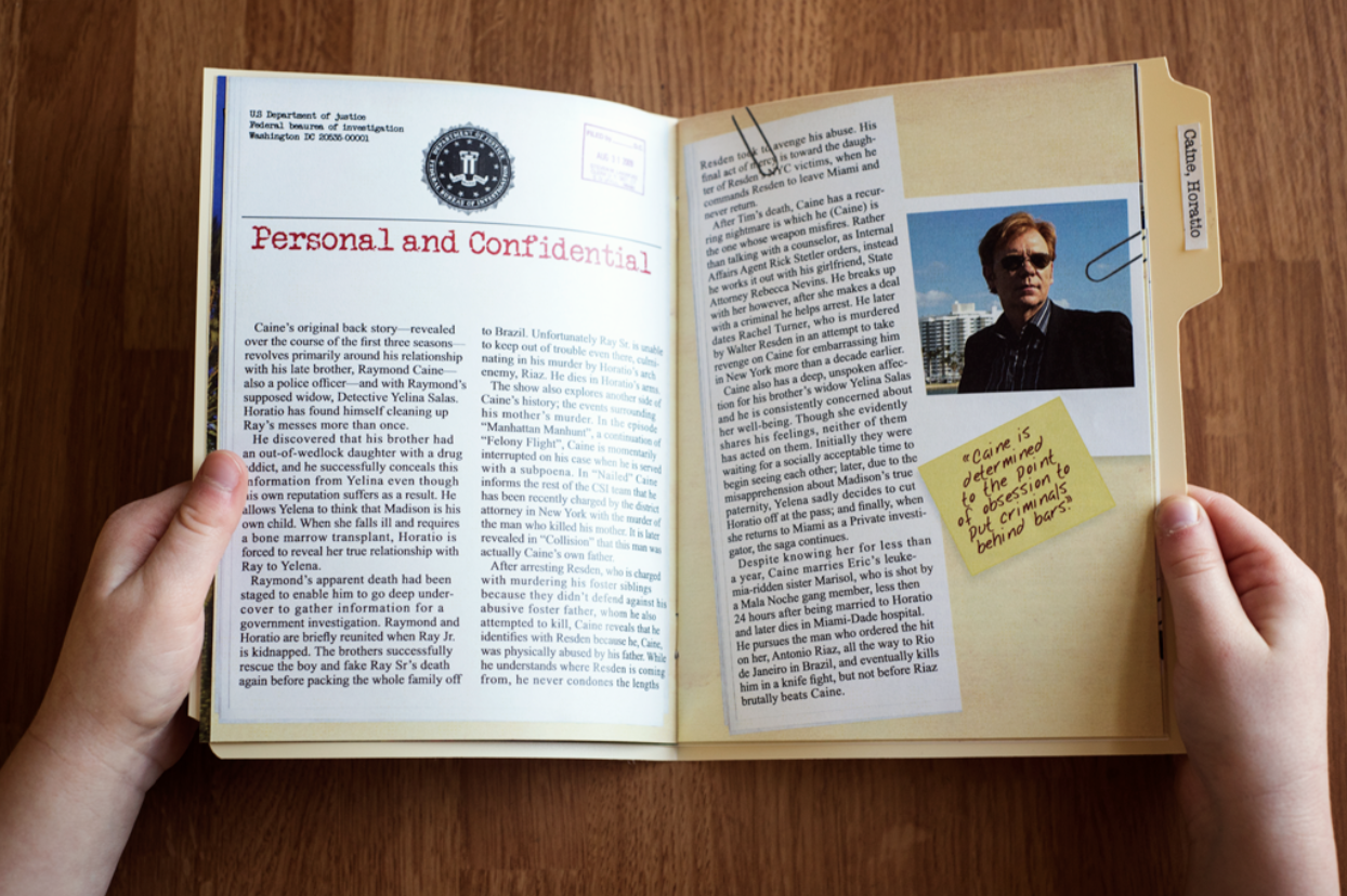 CSI: Miami Zine