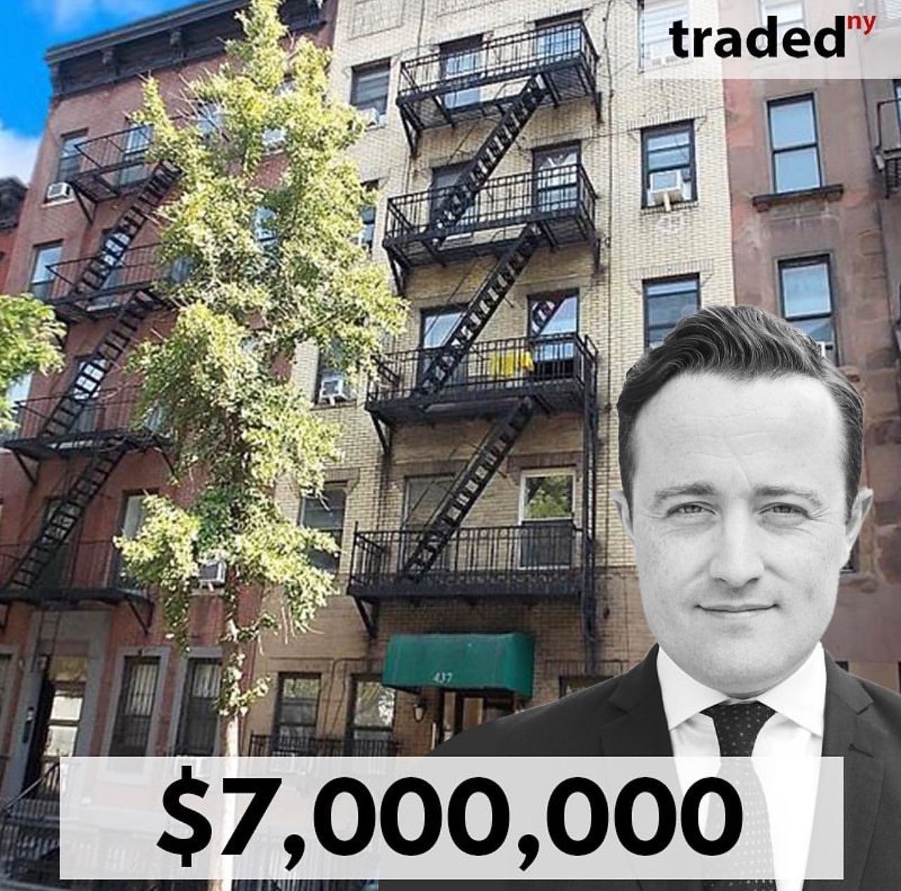 🚨 SOLD!! 🚨 Alan Stenson represented both the seller and the purchaser in this $7,000,000 transaction. The property, 437 W 46th Street, is located in Hells Kitchen between 9th Ave and 10th Ave and consisted of 20 apartments. The property was 9,360 S