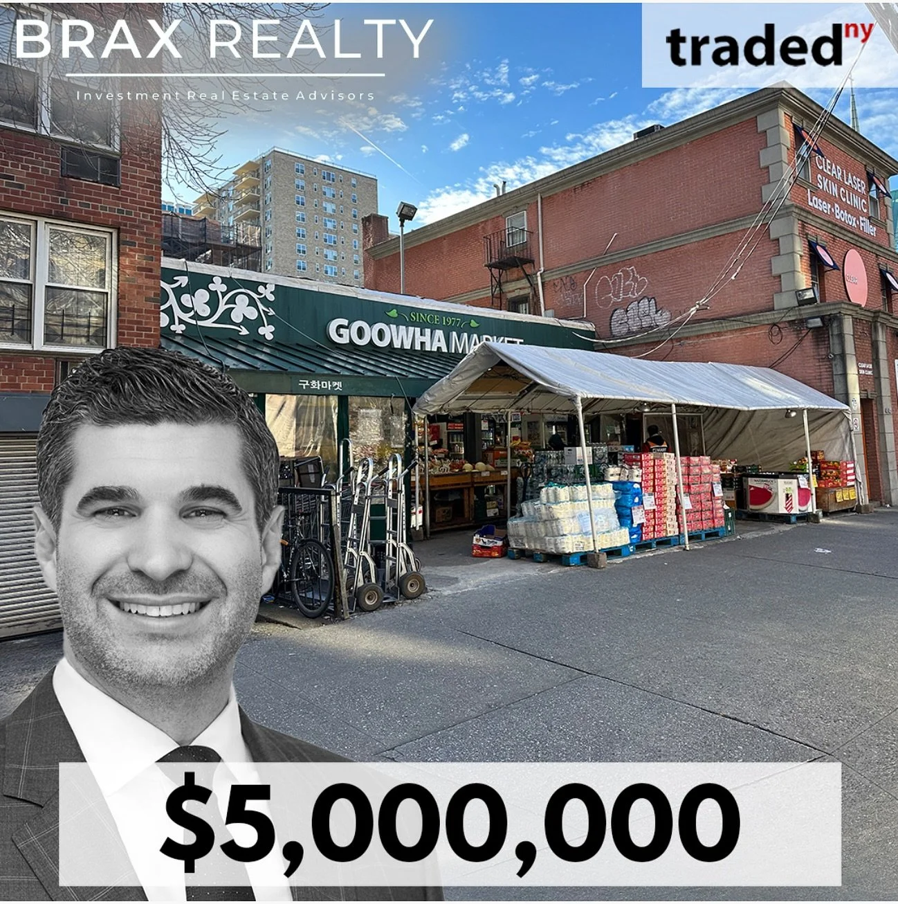 🚨 SOLD!! 🚨Michael Ferrara, Managing Principal of Manhattan based Brax Realty is pleased to announce the closing of 142-06 41st Avenue in Flushing, Queens for $5,000,000.
 
Ferrara exclusively represented the seller, The Bauer Family, and also procu