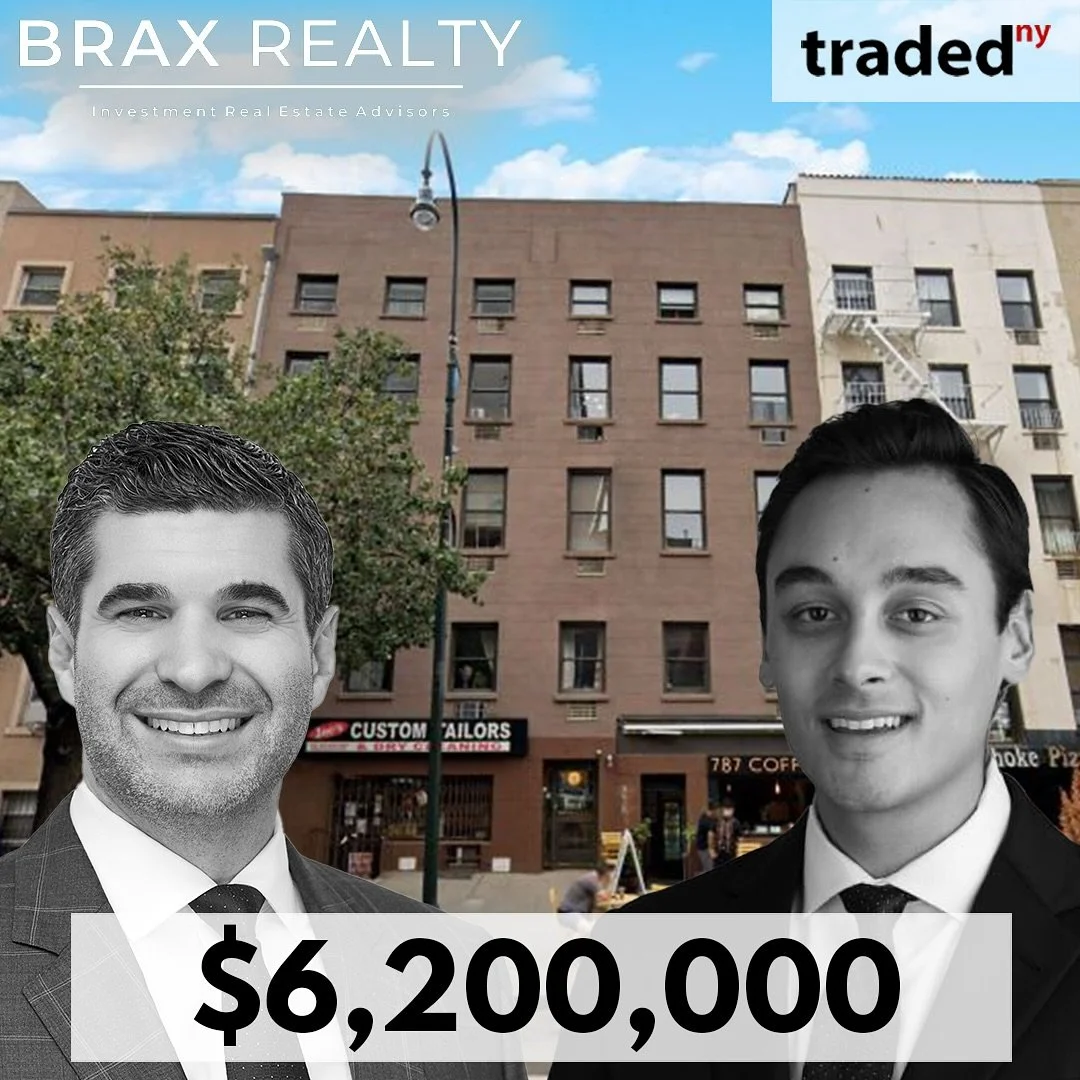 🚨SOLD!!🚨 Michael Ferrara and Cole Kinney Leonhardt sold 317-319 East 14th Street located between 1st Avenue and 2nd Avenue. The two-building package had a total of 11,425 SF and 24 Apartments with 2 Retail stores. This was the first time these buil