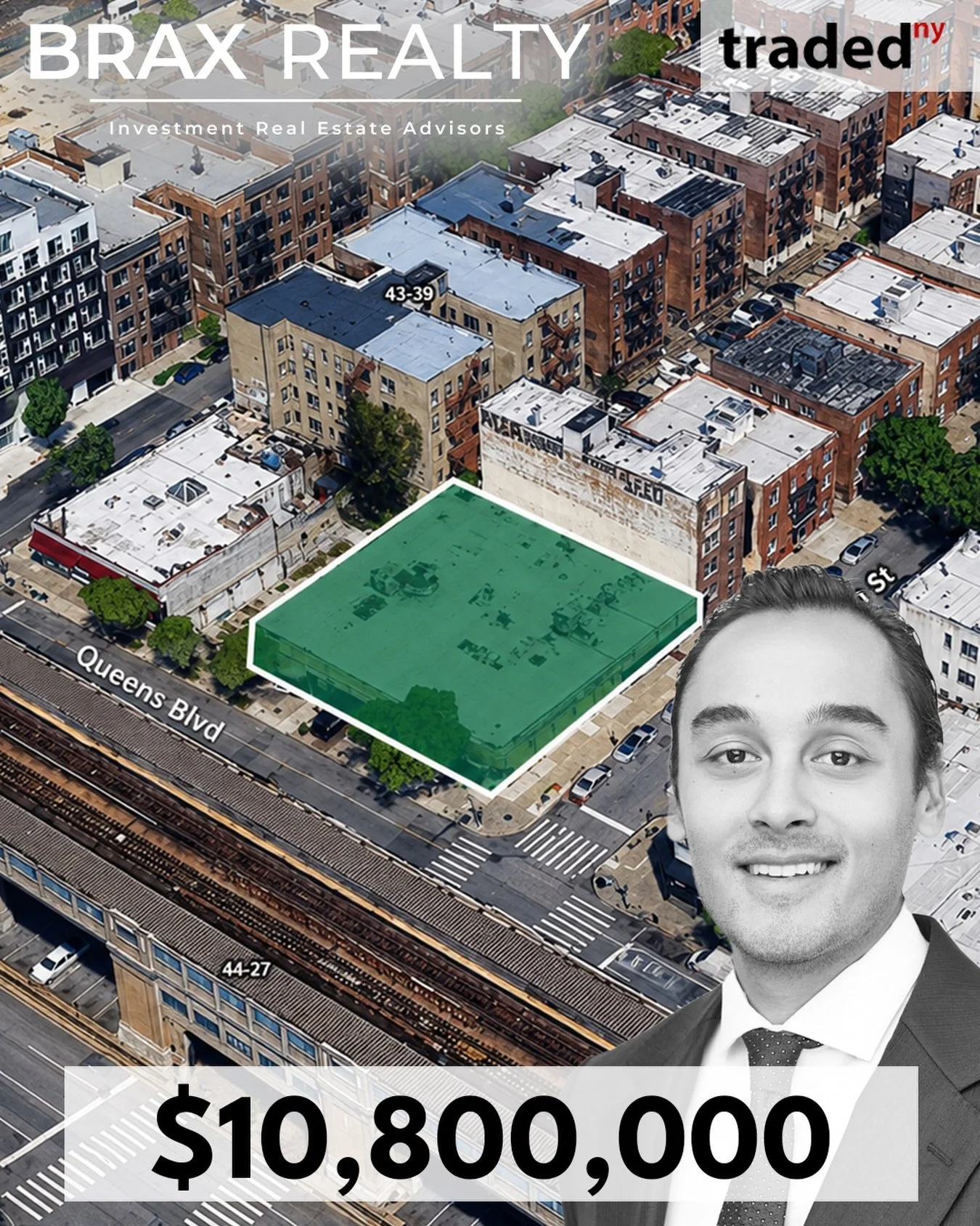 🏗️ JUST CLOSED | Sunnyside, Queens

Brax Realty is proud to announce the successful negotiation of a Joint Venture at 39-39 Queens Blvd, Sunnyside, NY - a premier development site in one of Queens&rsquo; most active corridors.

📍 Corner lot 
R7A/C1