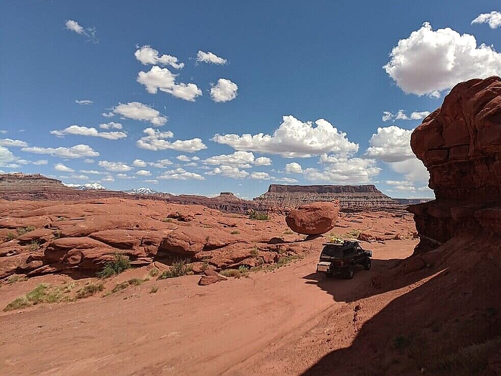 Scenery on Potash Road as a top thing to see in Moab, Utah.