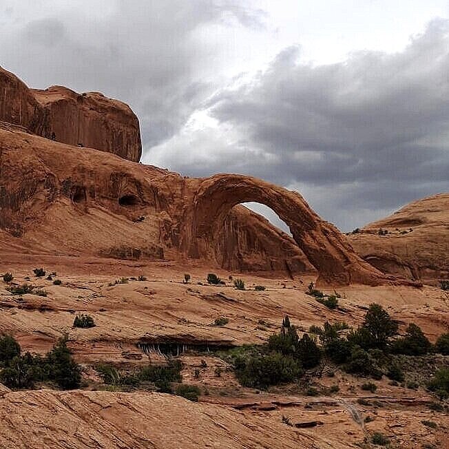 View of Corona Arch as a free thing to do in Moab.