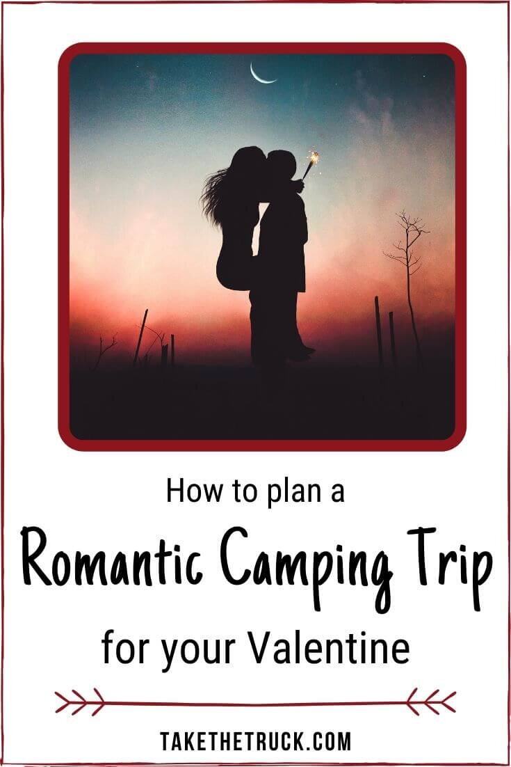 This post is all about romantic camping for couples! Tips on planning the perfect camping date  night are given, from location to great mood-setting accessories. Up your romantic camping game!