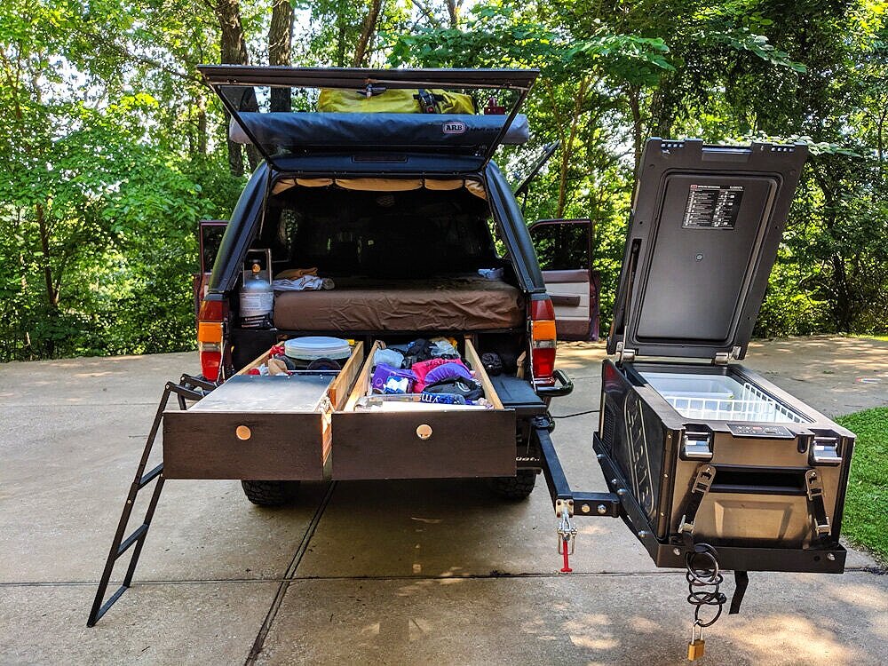 Build the Ultimate Truck Bed Sleeping Platform for Truck Camping