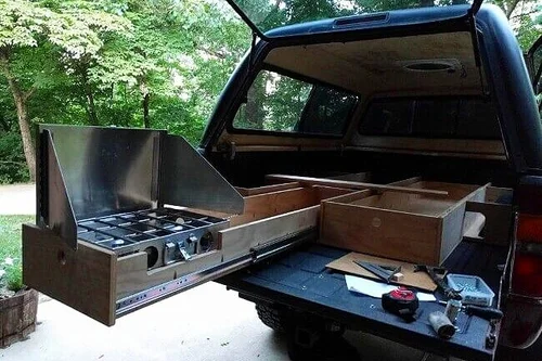 Build the Ultimate Truck Bed Sleeping Platform for Truck Camping | Take The  Truck