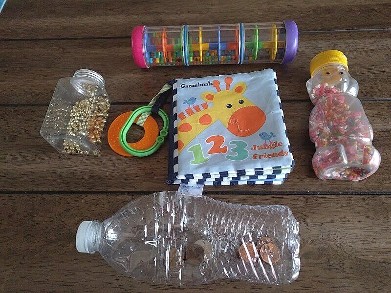 DIY road trip toy for a one year old - Clamber Club