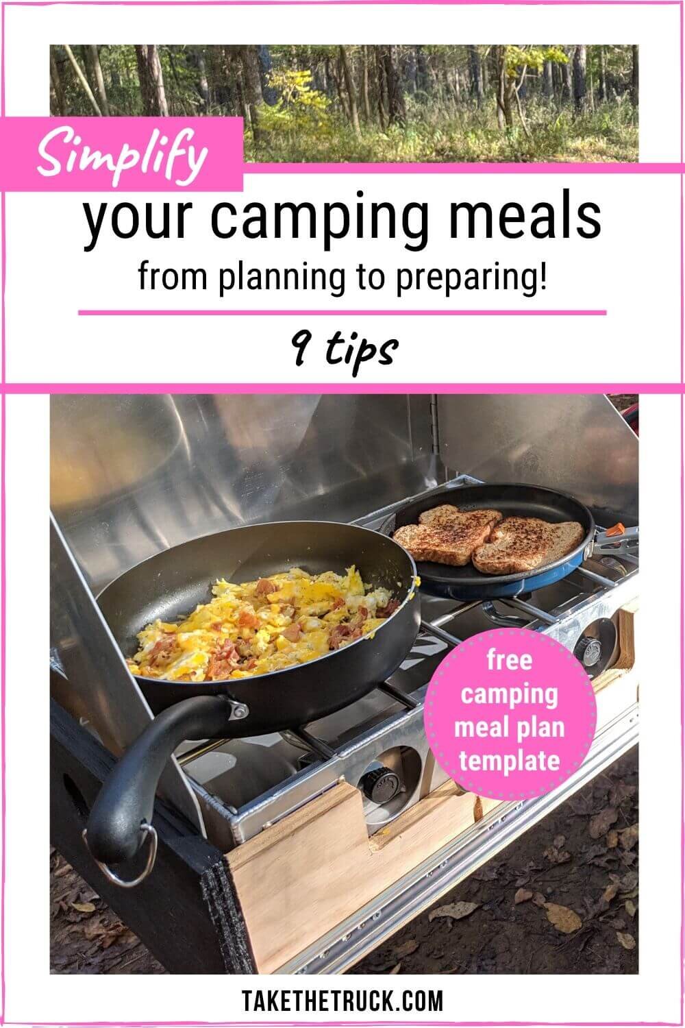 We’ve got nine tips to get you started on planning and preparing easy camping meals for your next camping trip. During your adventure, you can have stress-free food options ready to go! 