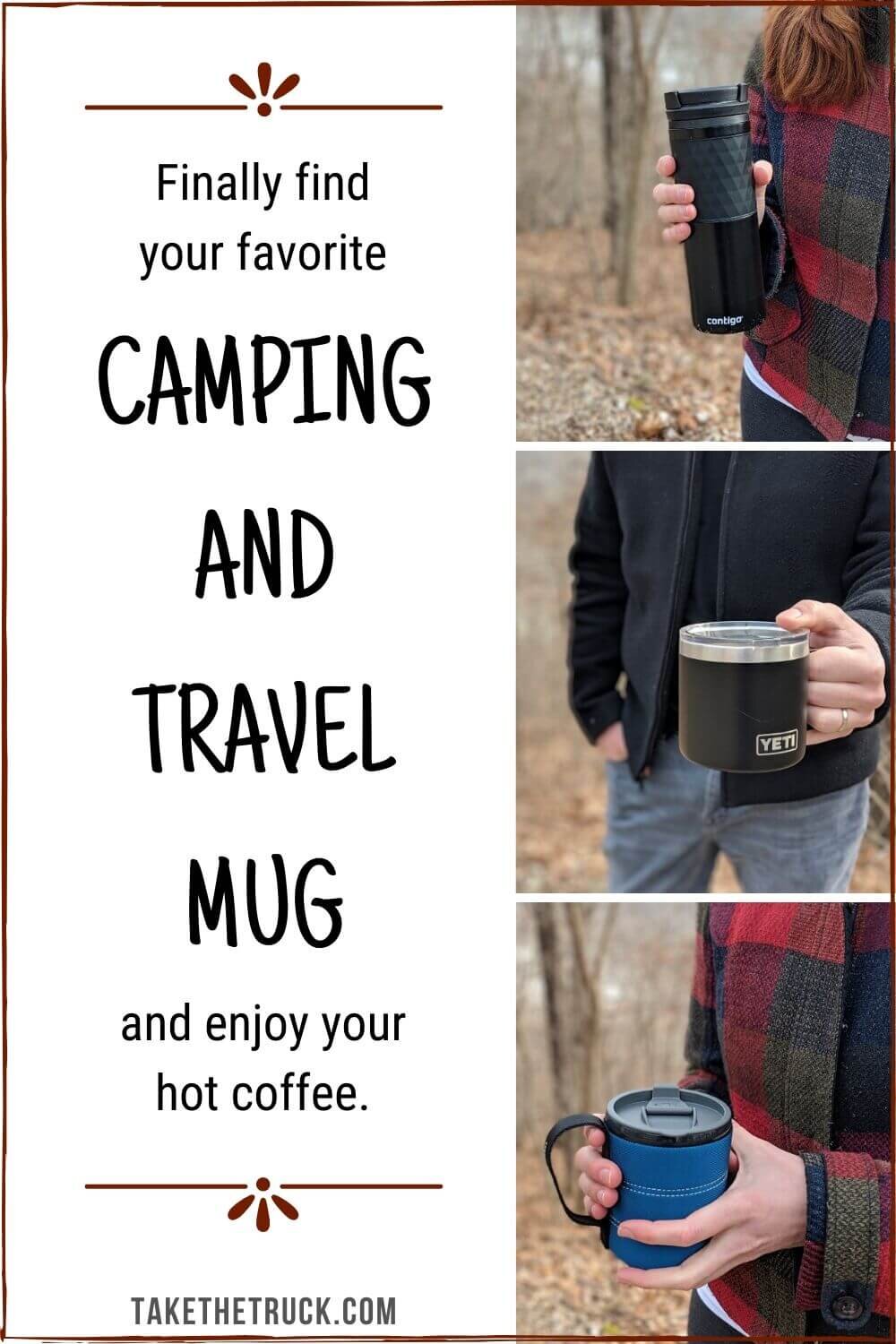 Finally find the best travel coffee mug and best camping mug that keeps coffee hot with no spills! We’ve got a simple guide for choosing the best camping coffee mug plus our top three product picks.