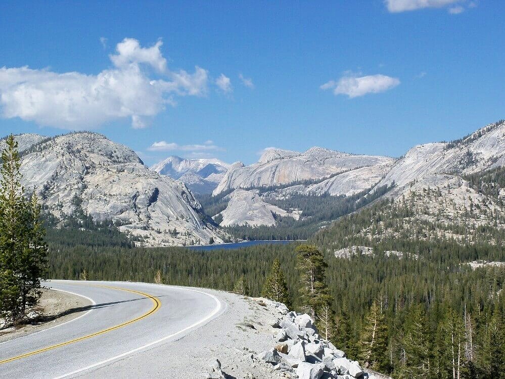 Yosemite National Park road trip california