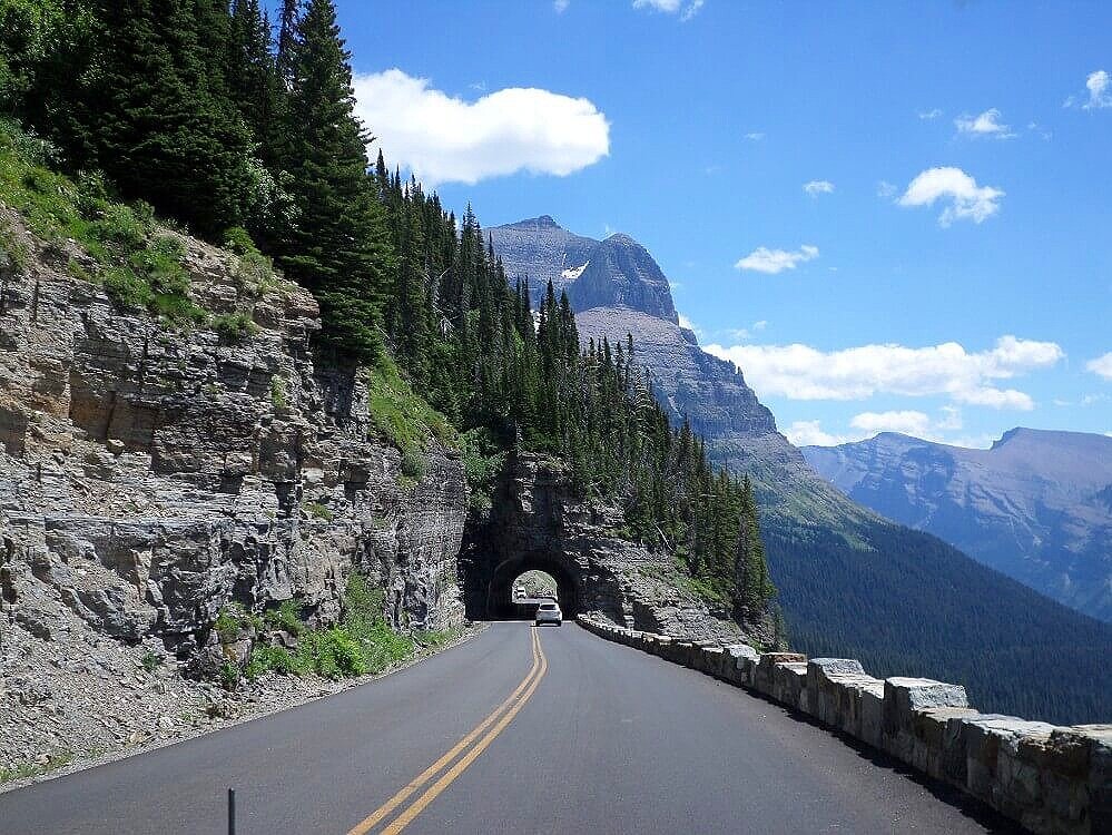 Going to the Sun Road Glacier National Park Montana