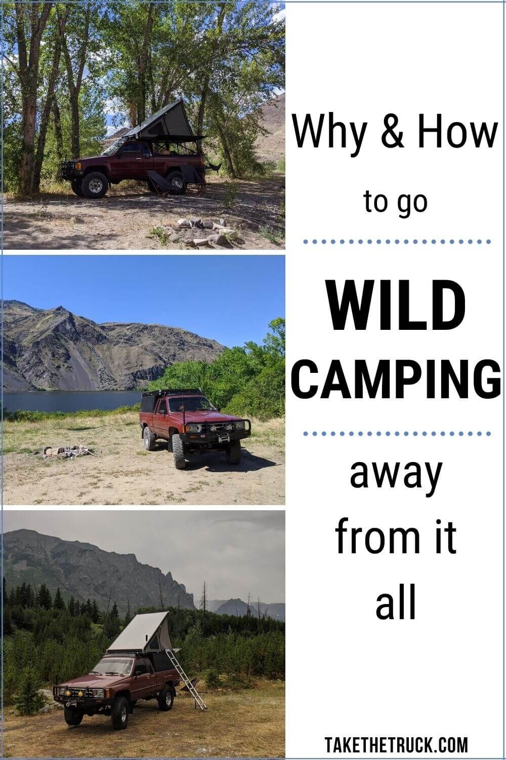 If you’ve never gone primitive camping off grid and don’t think you know how, read this post! It’s full of boondocking and wild camping tips, ideas, and gear to make wild camping comfortable.