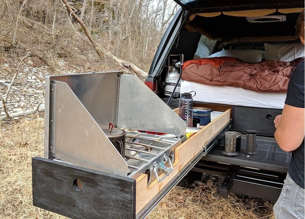 truck camping gear