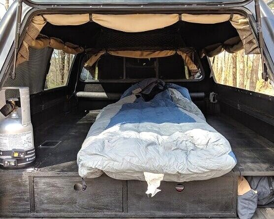 Typical 3-Season Truck Camping Setup