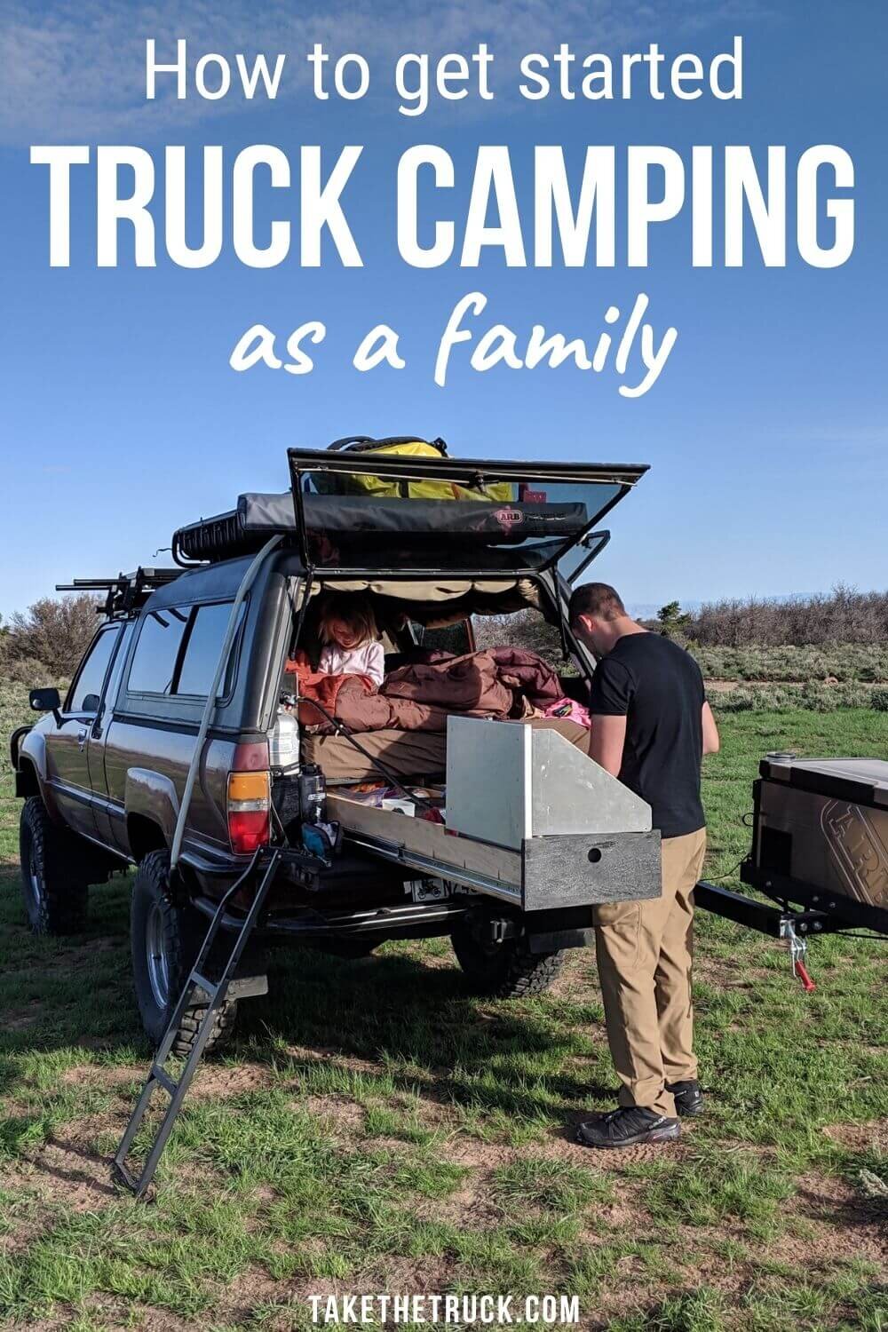 This post is full of all you need to get started truck bed camping or truck shell camping from your pickup - truck camping ideas, simple setup tips, advice on wild camping from your truck, plus more!