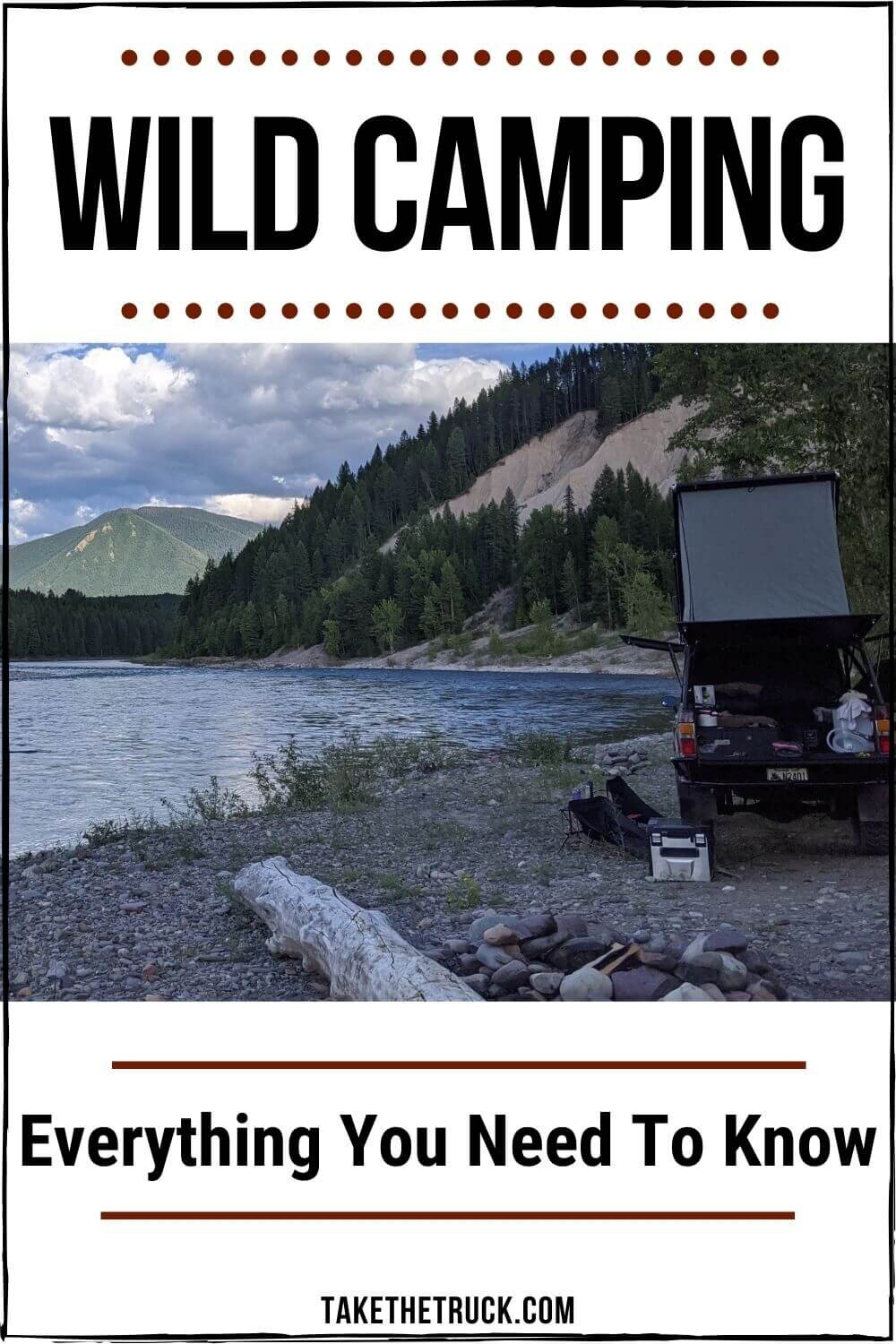 If you’ve never gone primitive camping off grid and don’t think you know how, check out this post! It’s full of boondocking and wild camping tips, ideas, and gear to make wild camping comfortable.