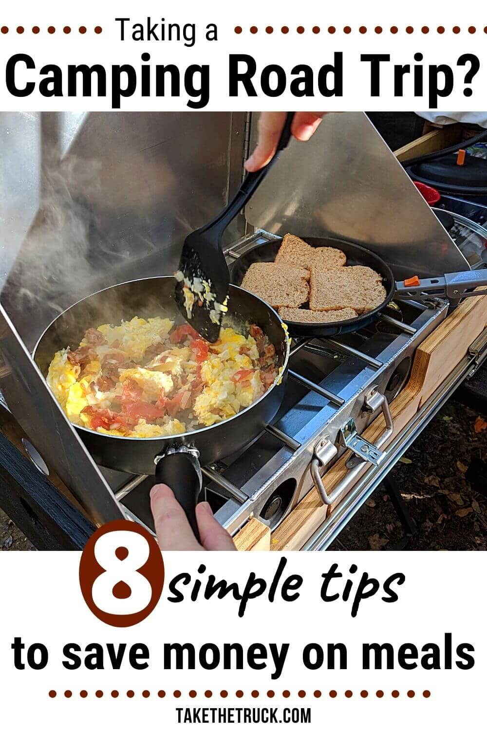 Learn how to save money on food on a road trip with these 8 simple road trip meal and food tips. Budget road trip meals and food can be healthy, good, and help you save money.