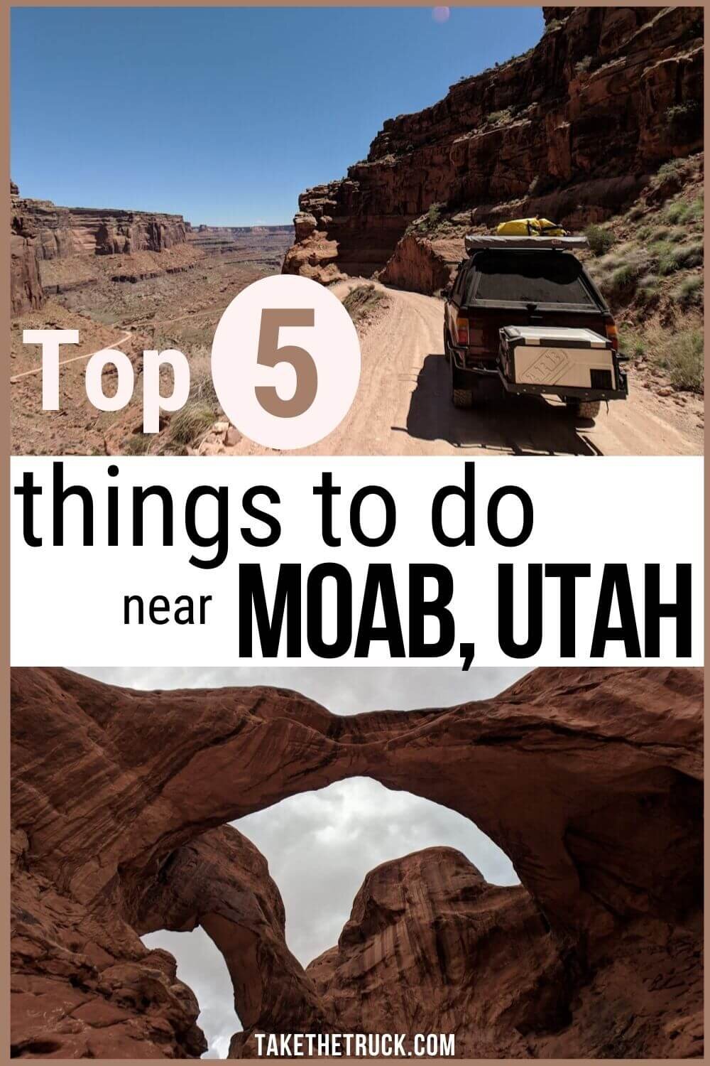 This post gives our very top 5 things to do in Moab, Utah with kids - although each of these Moab things to do would be equally awesome without kids! Moab, Utah bucket list!