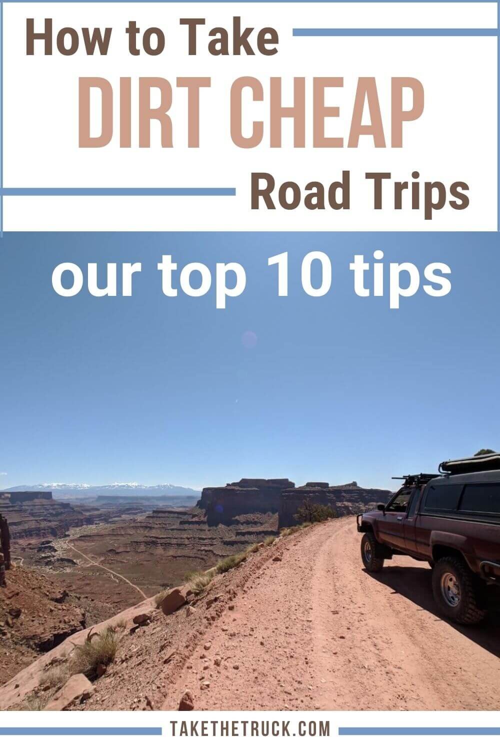 Looking for budget road trip tips and info on how to plan a cheap cross country road trip on a budget? This post gives our top ten budget road trip tips to save money on your next road trip adventure!