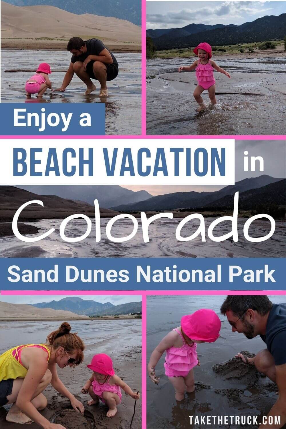 Visiting Great Sand Dunes National Park with kids is a relaxing family vacation in Colorado! Check out this post to see why Sand Dunes National Park should be on your bucket list with kids.