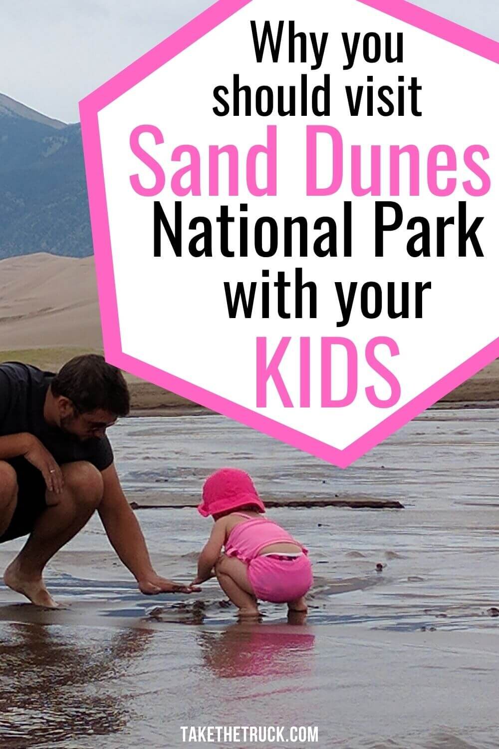 Visiting Great Sand Dunes National Park with kids is a great family vacation in Colorado! Check out this post to see why Sand Dunes National Park should be on your bucket list with kids.