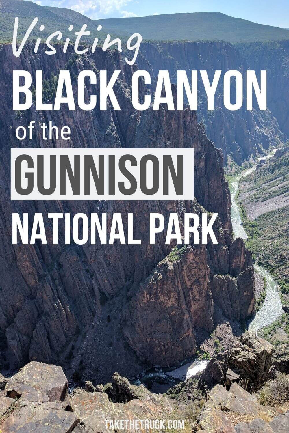 Black Canyon of the Gunnison is a fun national park in Colorado. This post gives all you'll need to know before visiting Black Canyon National Park, including Black Canyon of the Gunnison hiking tips!