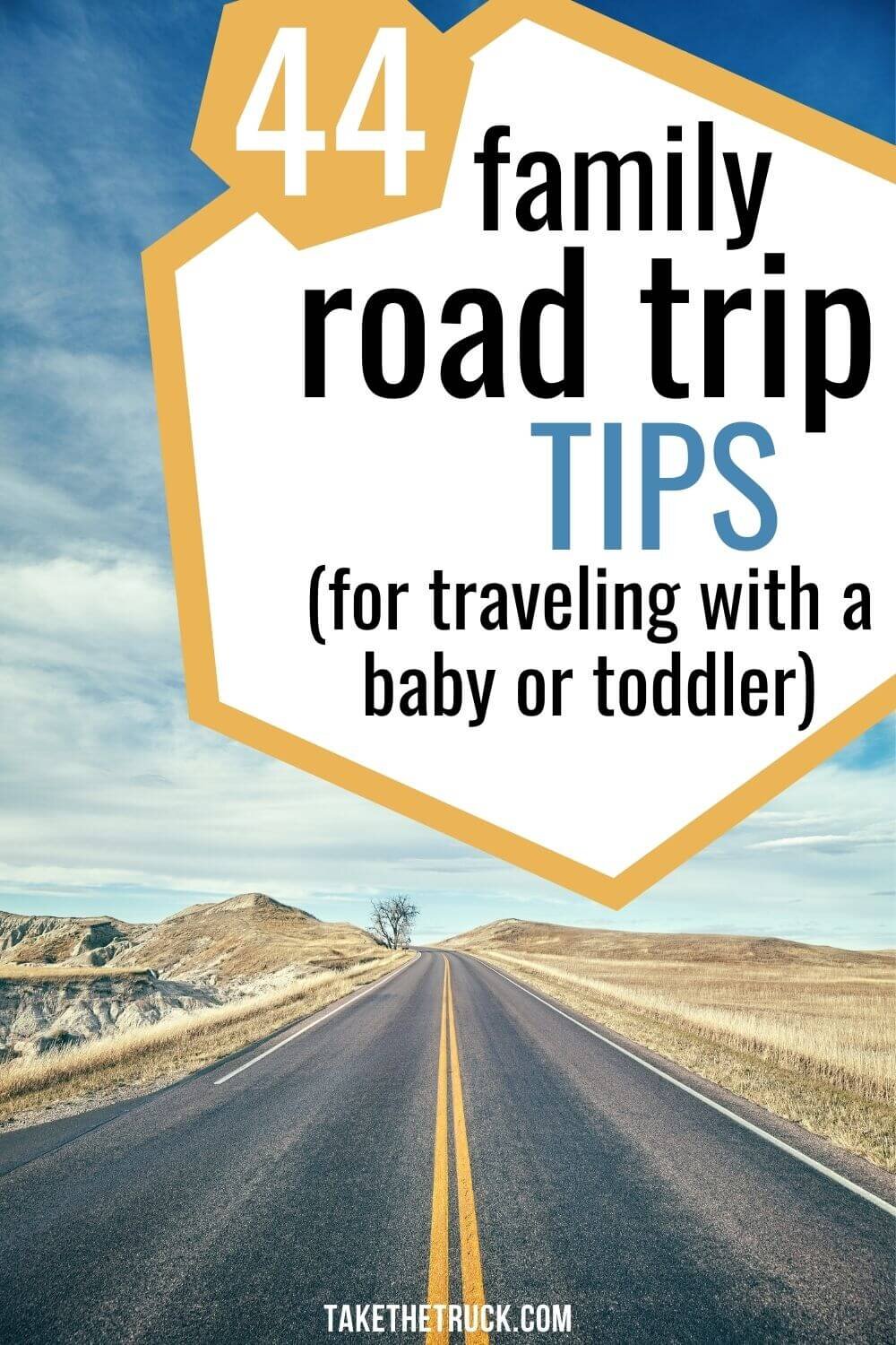 This post is full of ideas, travel hacks, and tips for your next road trip with a baby or toddler. Read these 44 road trip tips on how to survive your next long family car ride. 