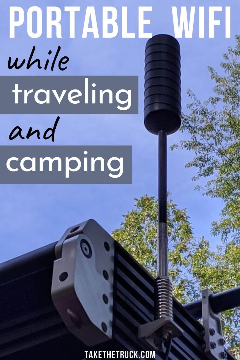Read this if you need wifi while camping! Finally, we've found a portable camping wifi antenne and cell signal booster that helps provide wifi while traveling, camping, or RVing!