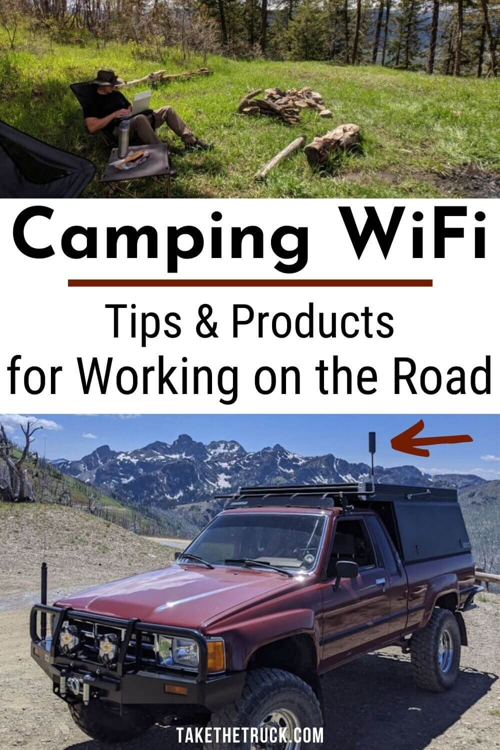 Check this out if you need wifi while camping! We’ve finally found a portable camping wifi antenne and cell signal booster that helps provide wifi while traveling, camping, or RVing!