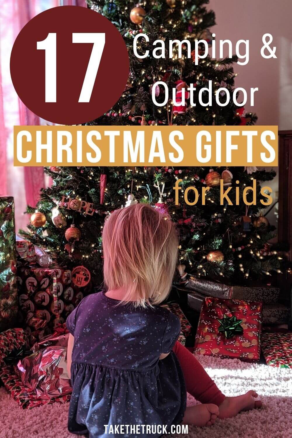If you’re looking for camping Christmas presents for kids, outdoor gifts for kids, or even camping birthday presents for kids, read this! 17 fun gift ideas for outdoorsy children!