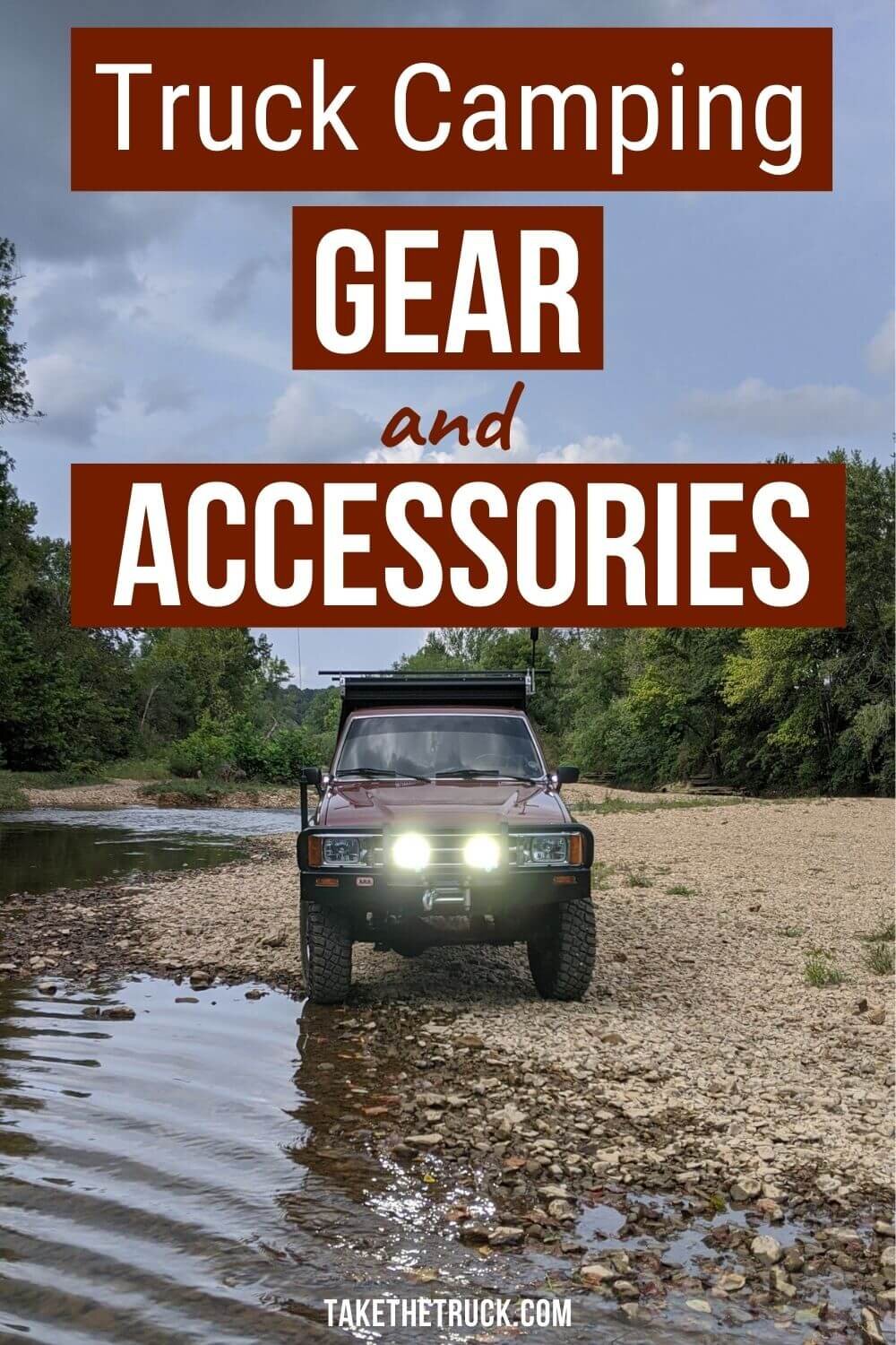 Truck Camping Gear and Accessories
