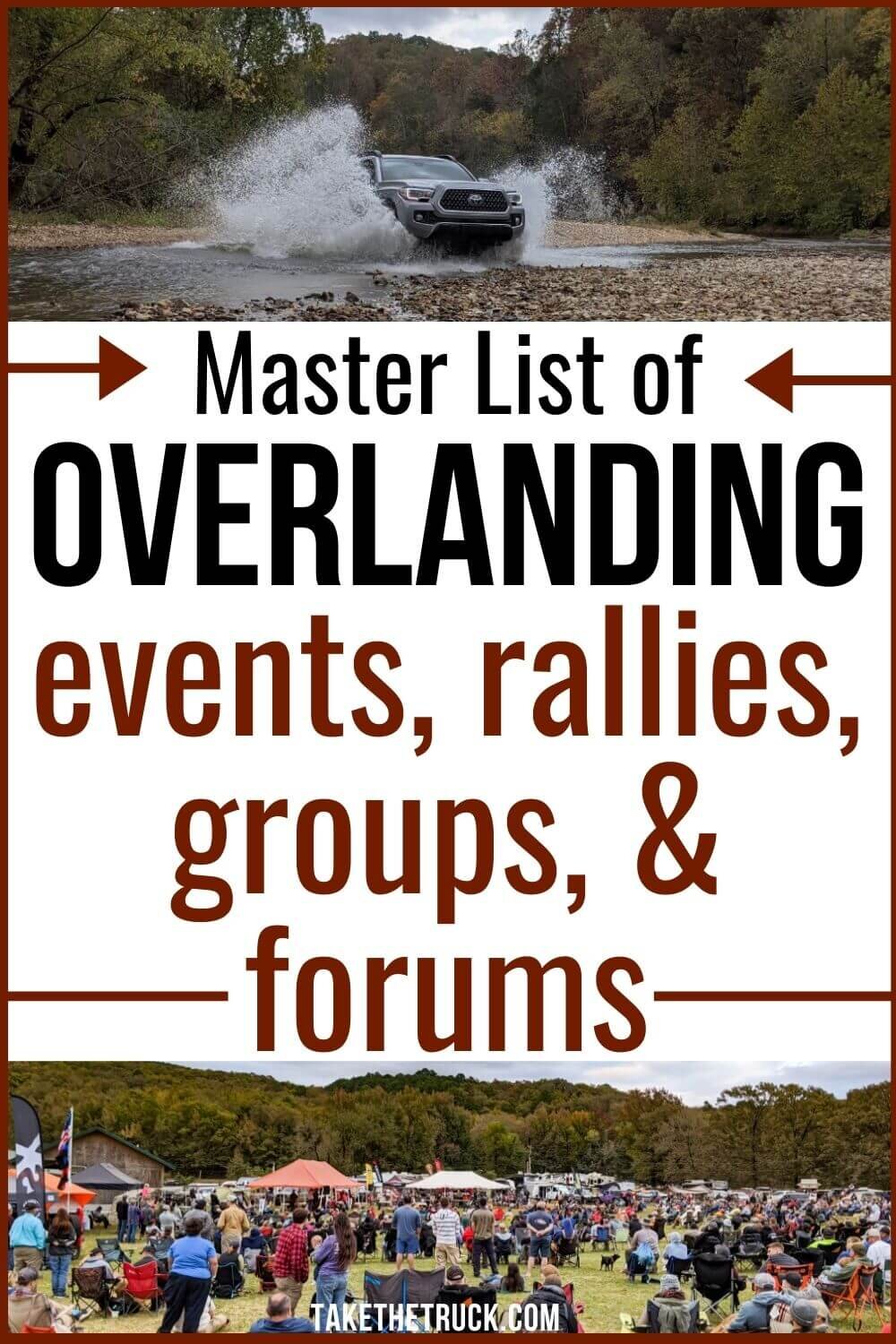 Are you an overlanding beginner wondering how to start overlanding? Use this master list to find an overland event, overland group, forum, overland rally, or overland expo all about overland travel!