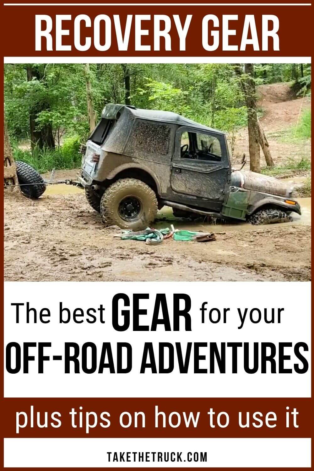 The best vehicle recovery equipment, off road recovery gear, and overland recovery kit for your overlanding rig. Be prepared in your off road recovery vehicle!