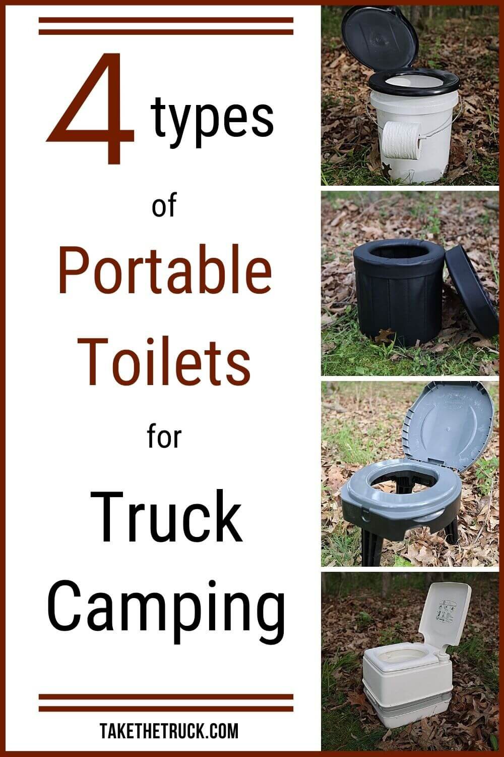 31 Portable Camping Toilets for every camper  Camping toilet, Portable  toilet for camping, Diy camping