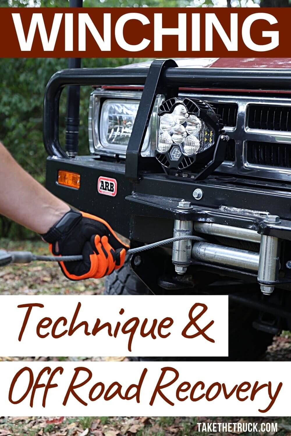 Are you learning how to use a winch? This post will help you choose the best 4x4 winch for your needs, and gives great winching techniques and off road winching recovery tips.